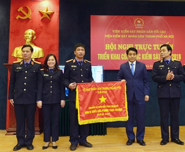 Viện KSND thành phố Hà Nội tổ chức Hội nghị trực tuyến triển khai công tác...